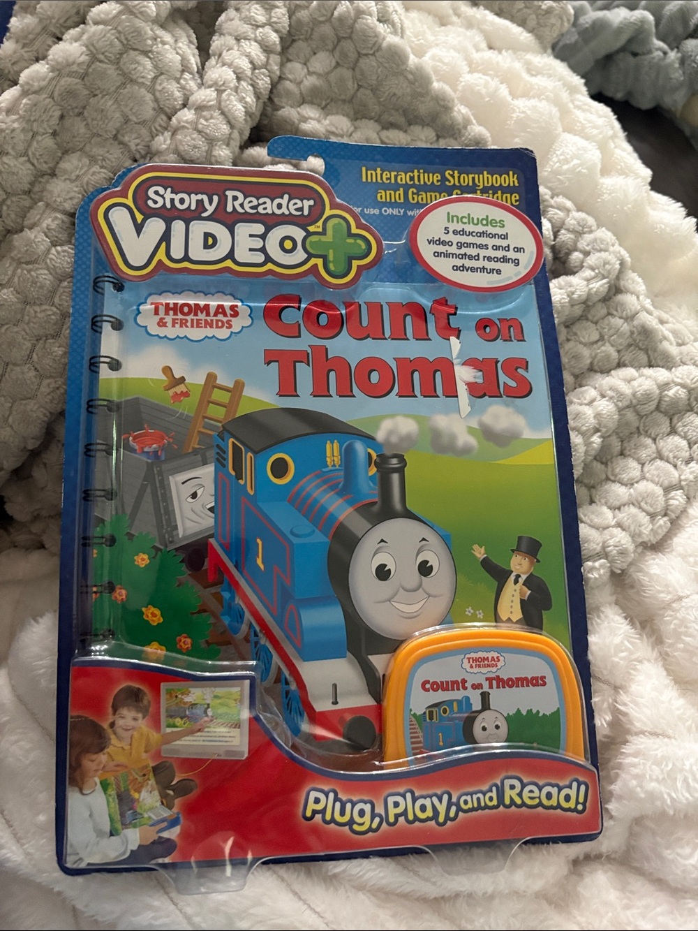 Thomas & Friends Blue and Red "Count on Thomas" Story Reader
